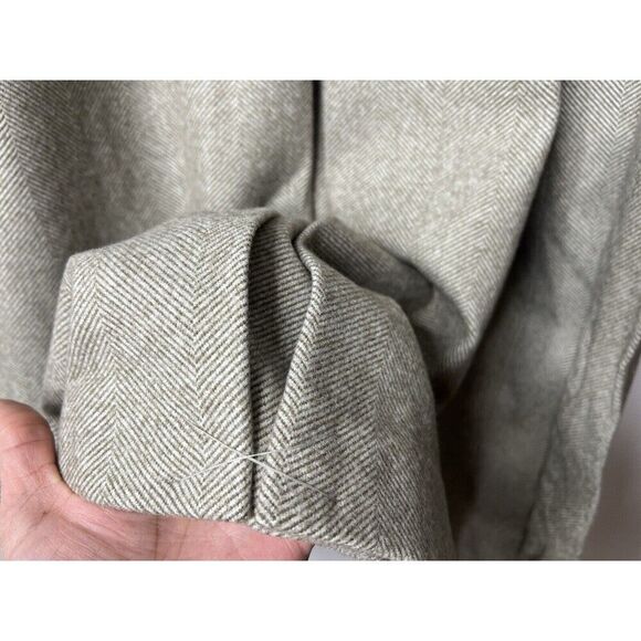 Elizabeth & James Women Belted Pea Coat XL  Brown Corpcore Formal Professional - Picture 13 of 15